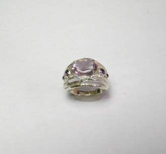 Pink Amethyst Ring Pink Amethyst Ring