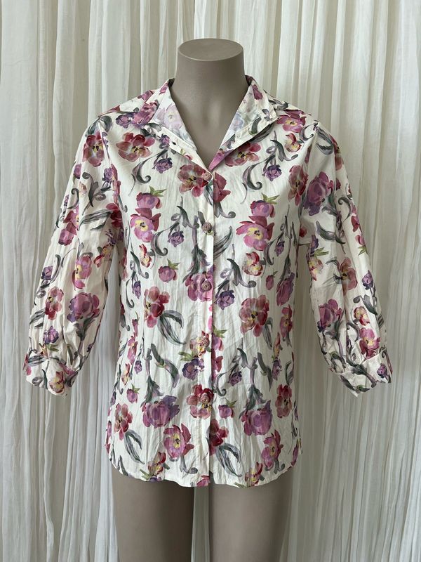 Cotton Floral Shirt