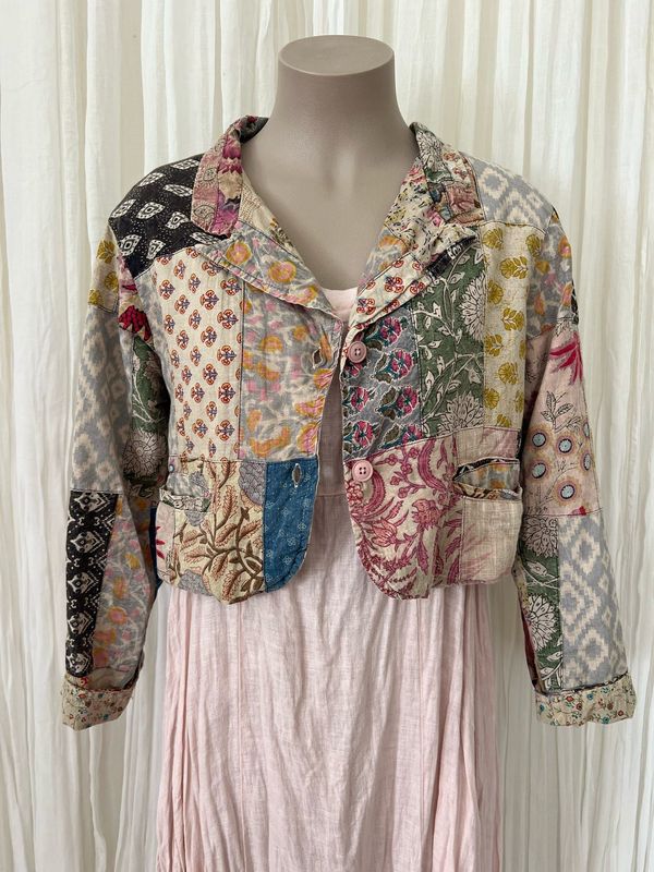 Midnight Garden Crop Jacket Midnight Garden Crop Jacket