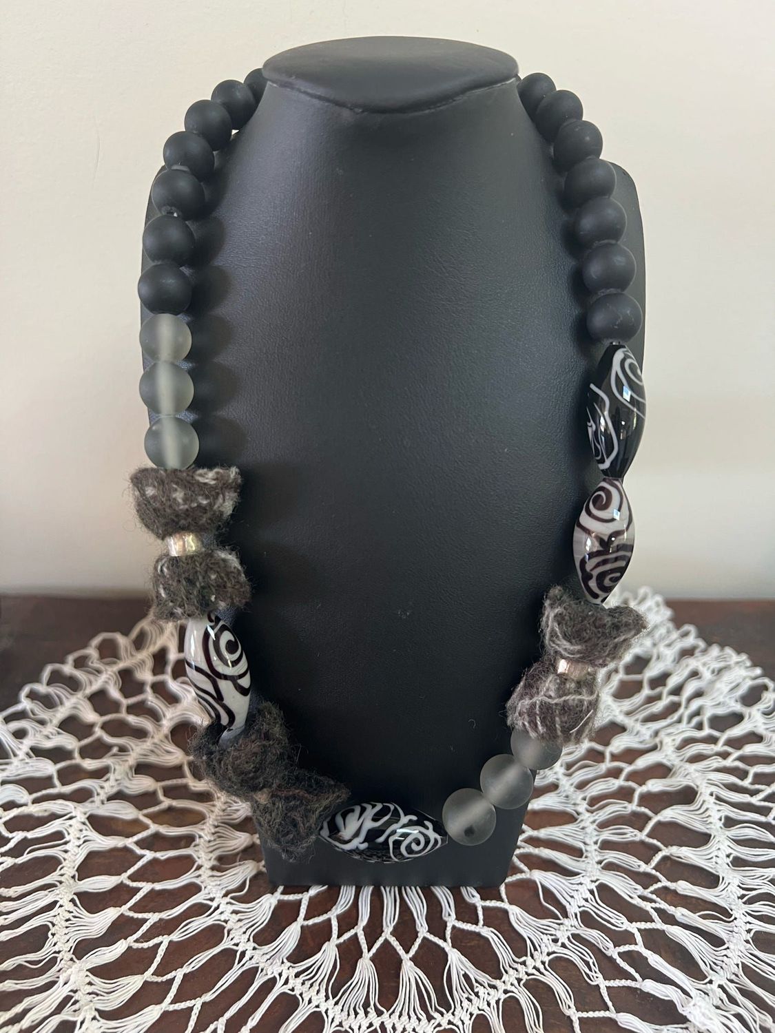 Handcrafted Glass Necklace Handcrafted Glass Necklace