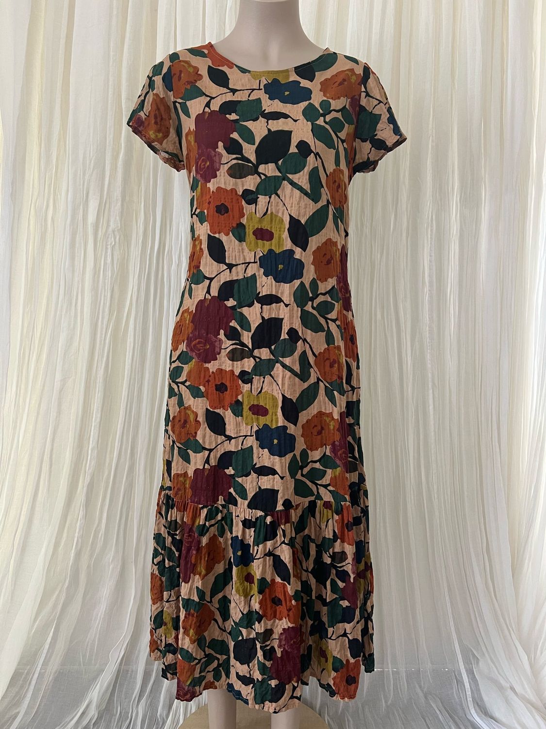 Autumn Floral Dress