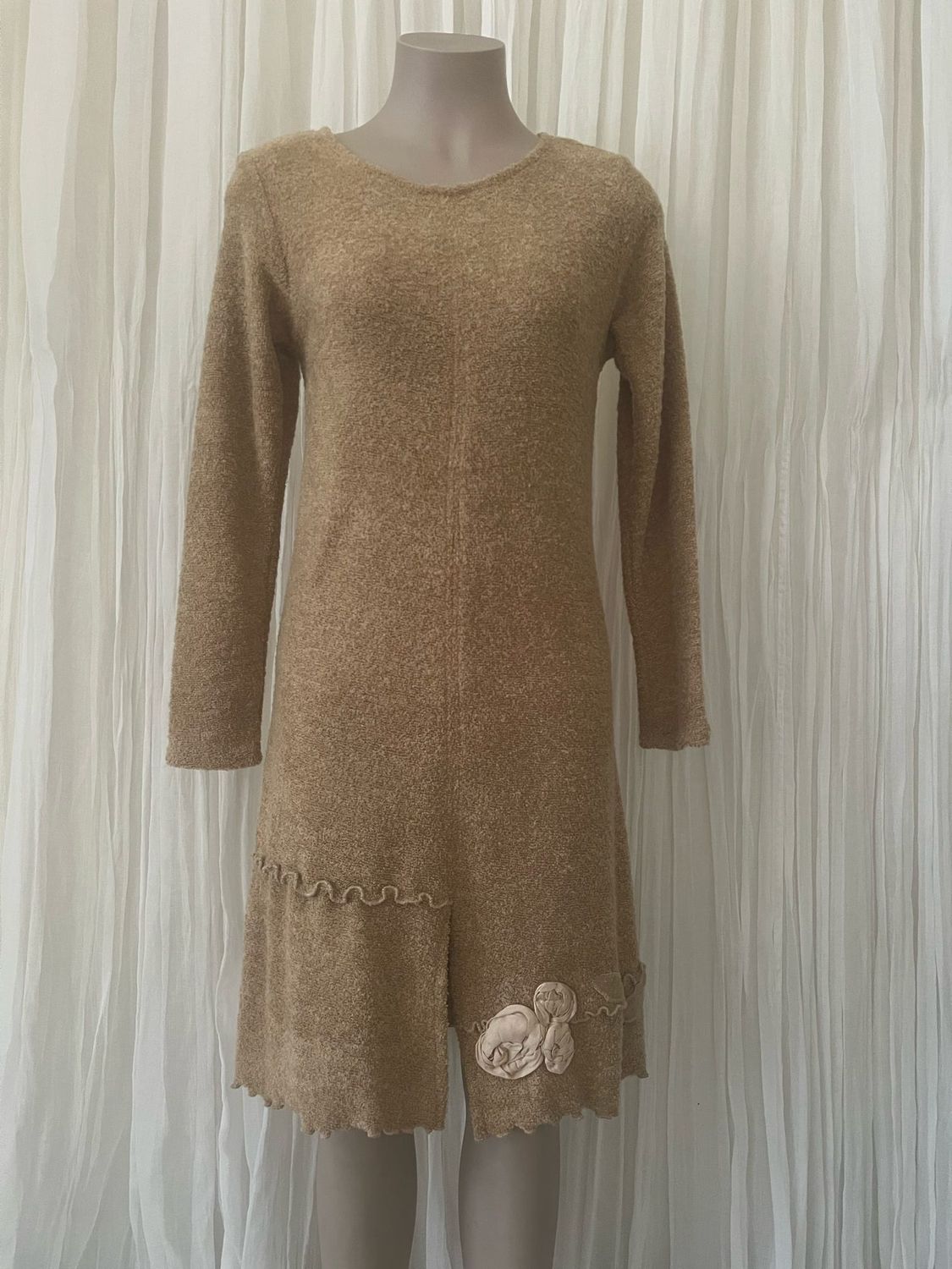 Camel Angora Dress