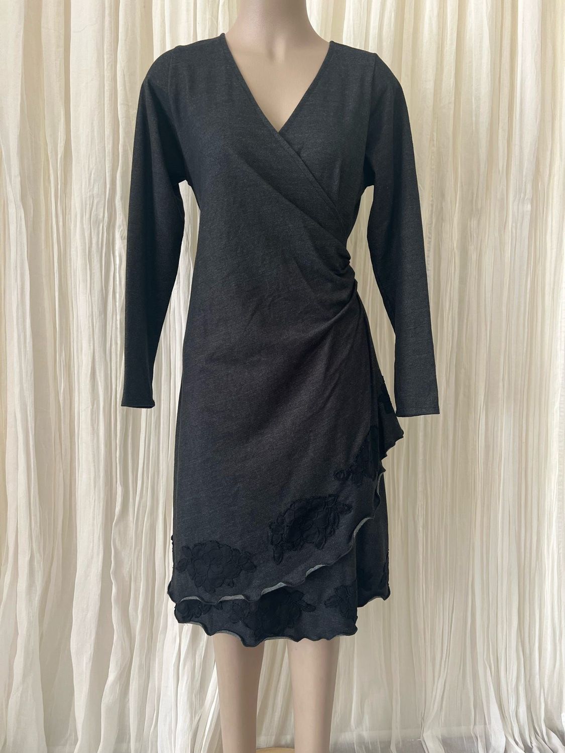 Black Wrap Dress