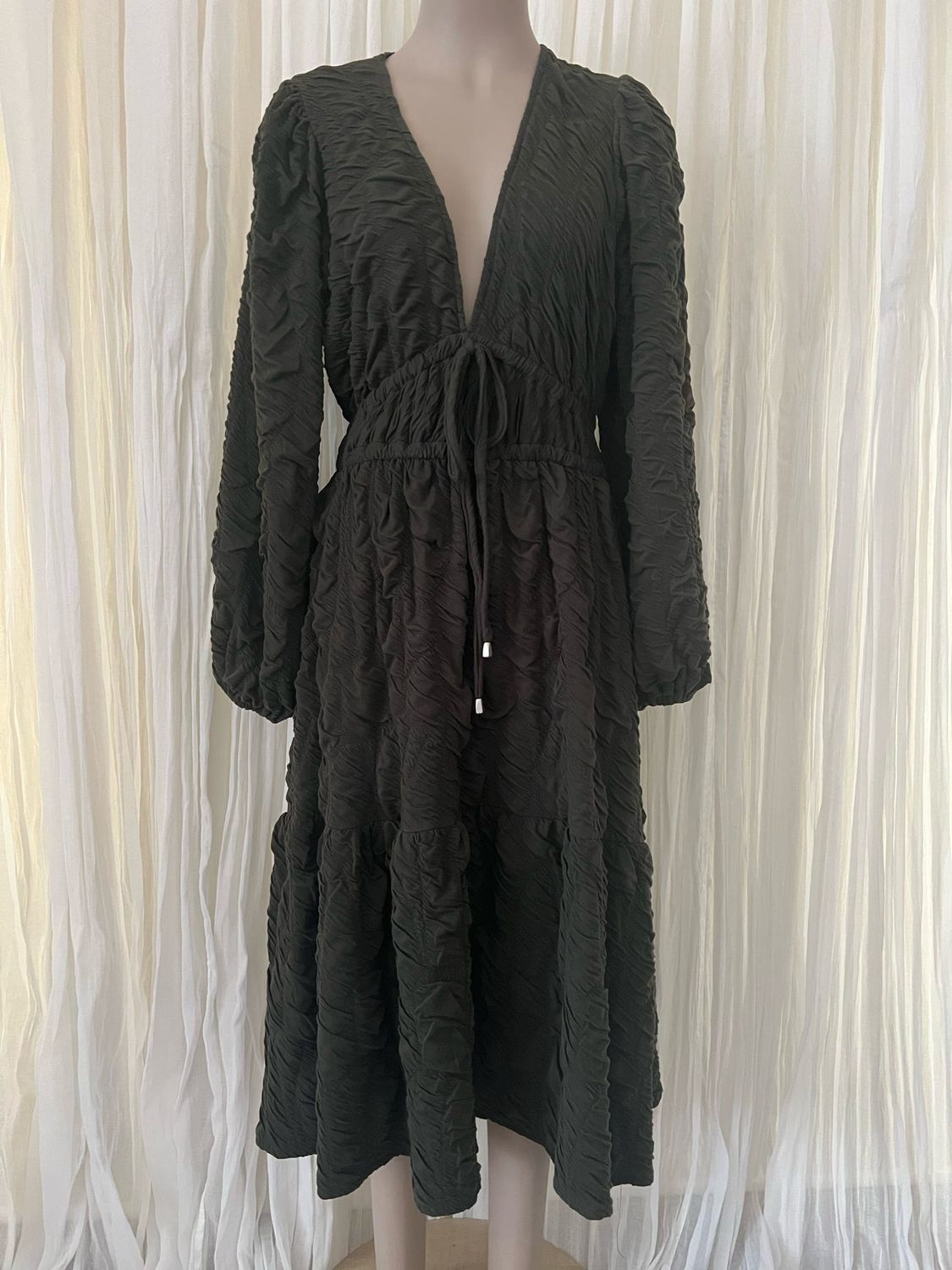Green Layered Dress Green Layered Dress
