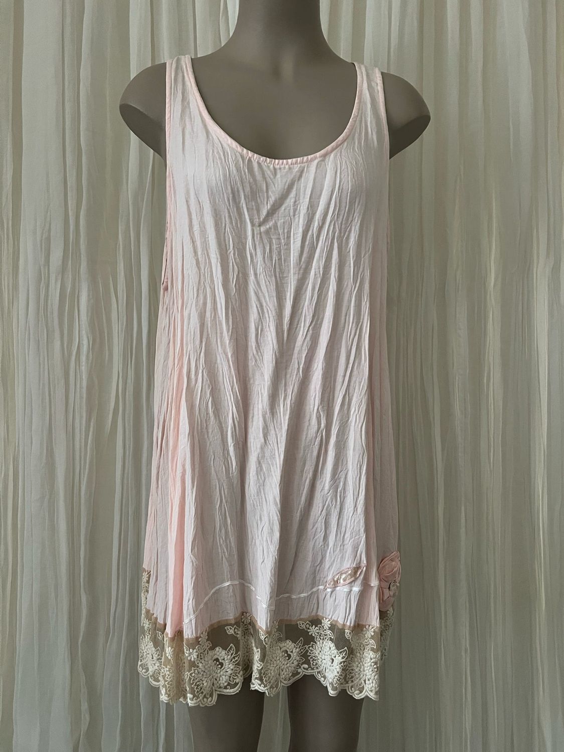 Blush Satin Singlet Blush Satin Singlet