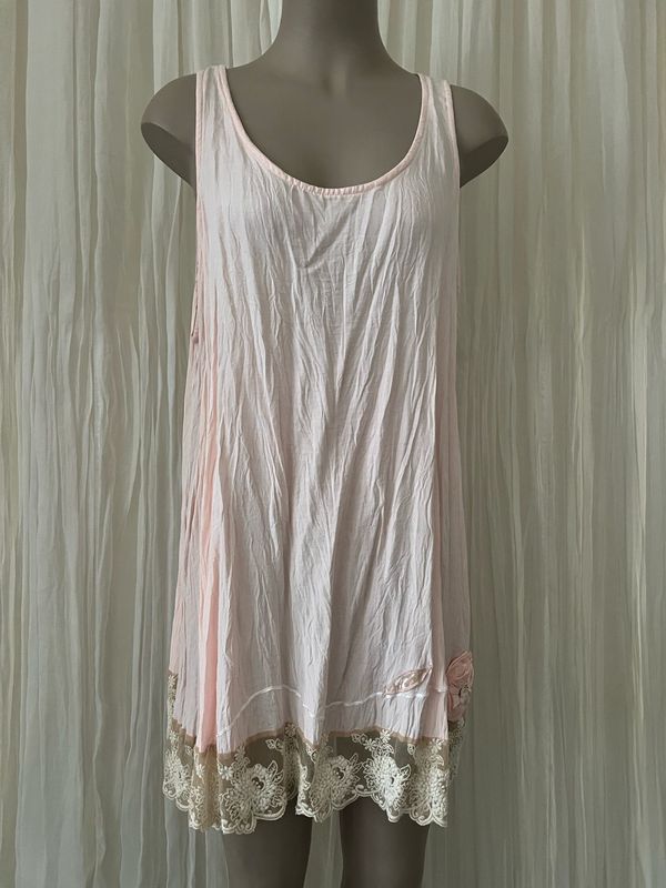 Blush Satin Singlet Blush Satin Singlet