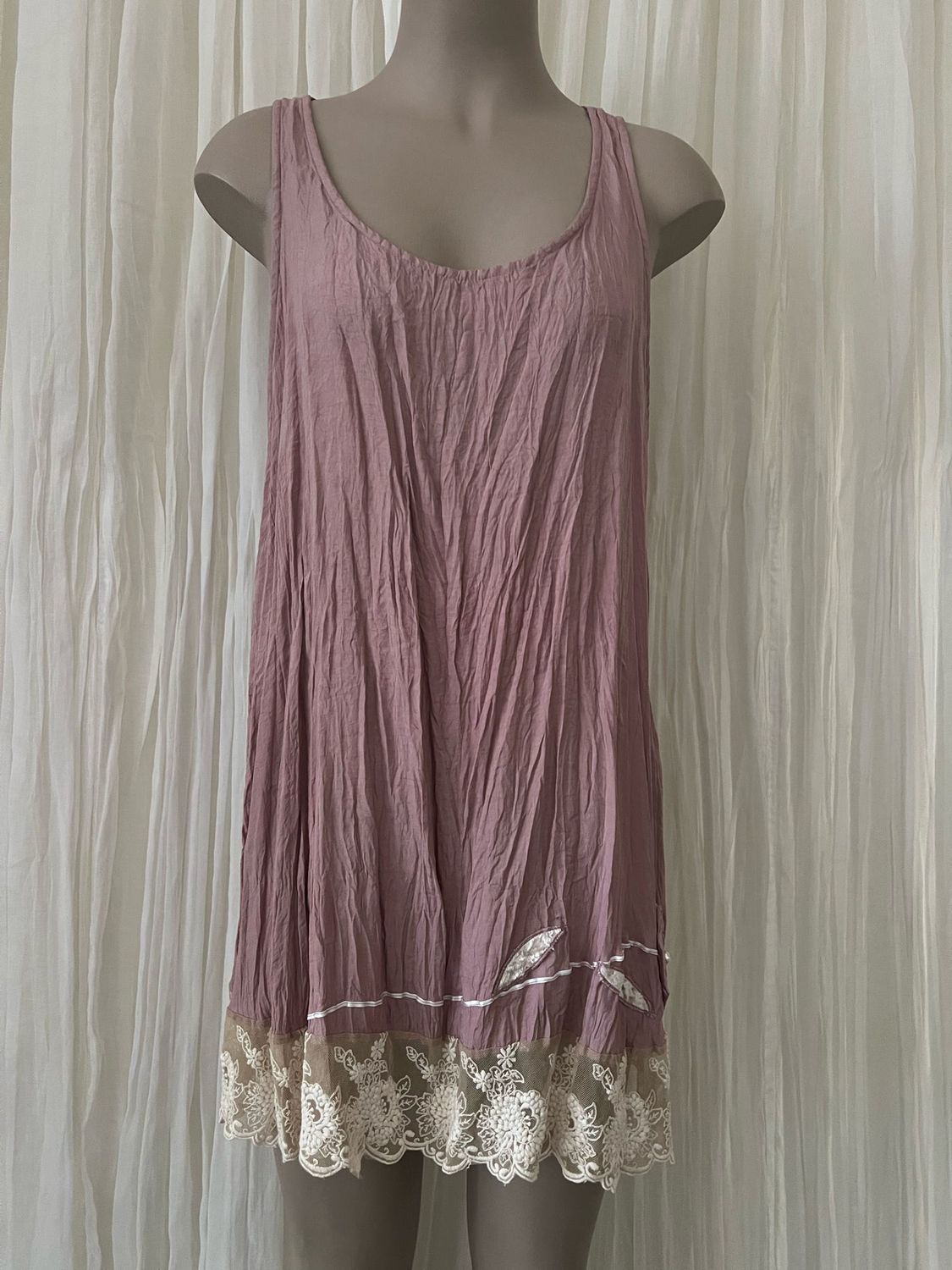 Rose Satin Singlet Rose Satin Singlet