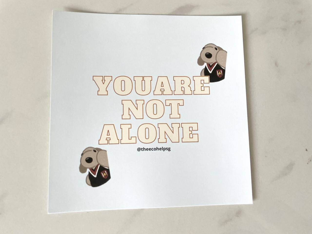 Card (You are not alone)