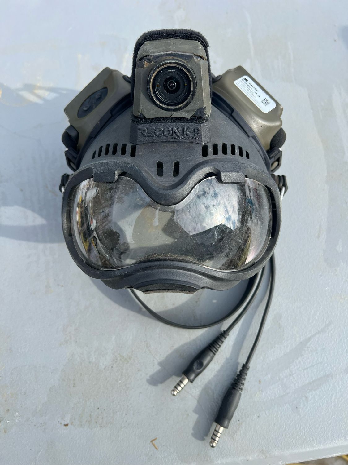 K9 Helm Active Hearing Base Plates For Peltor 3M Models