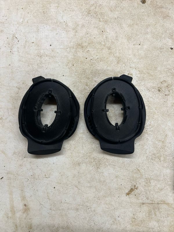 Active Hearing Base Plates 2.0 for K9 Helm CS-1 - Ear Pad Models