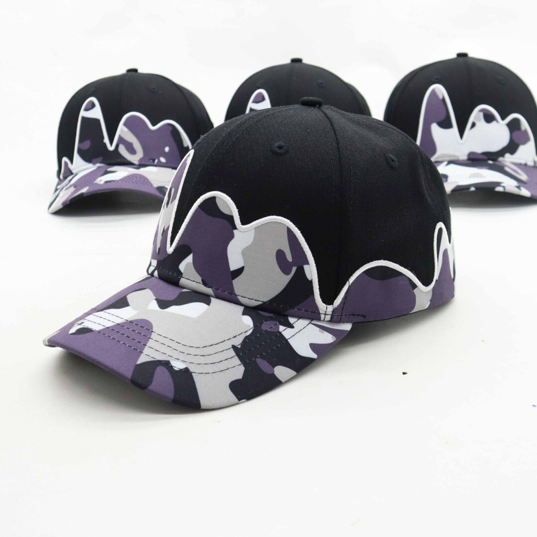Camo outdoor cap, snow