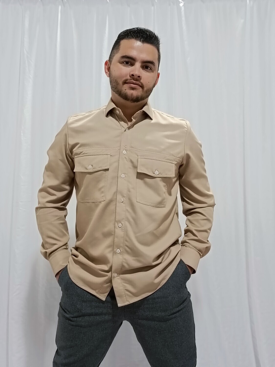 Camisa manga larga