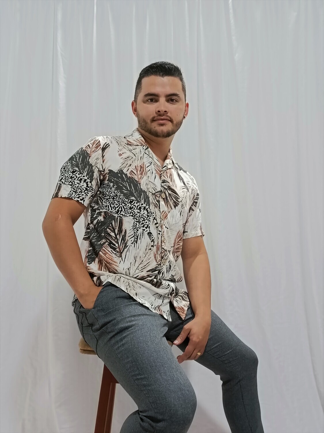 Camisa manga corta