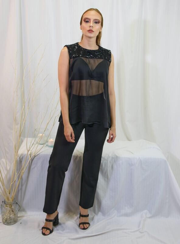 Blusa en velo