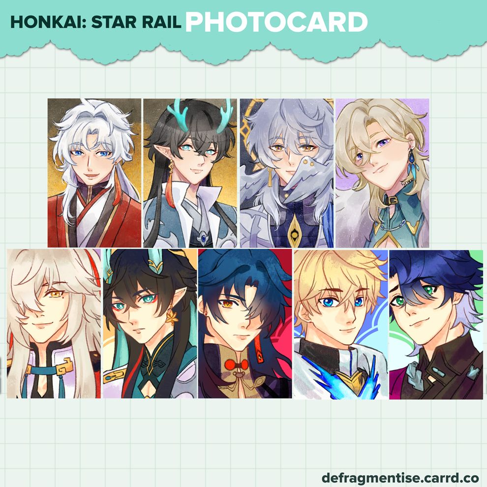Honkai Star Rail - Photocards