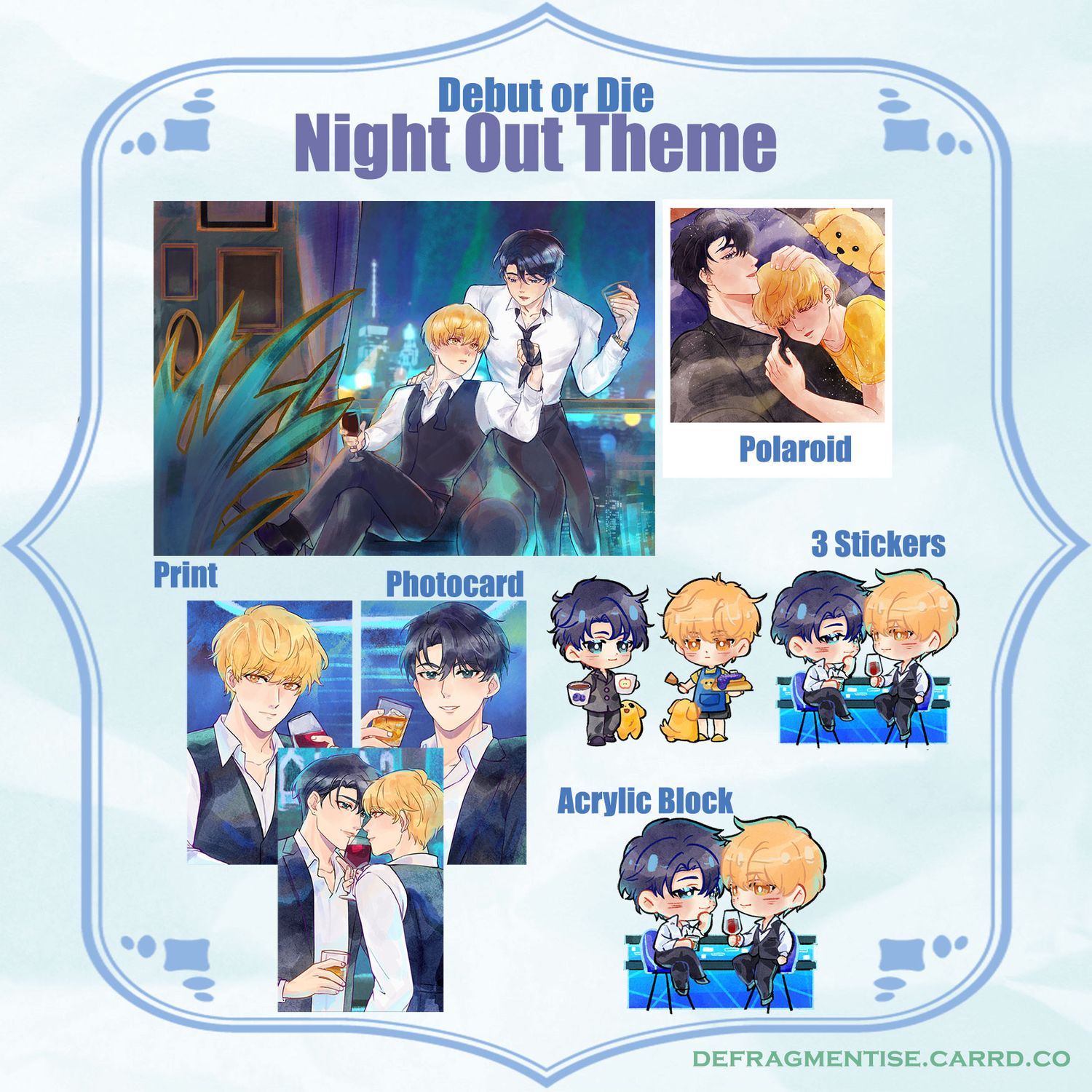 Debut or Die - Eotmoon Night Out Theme Set