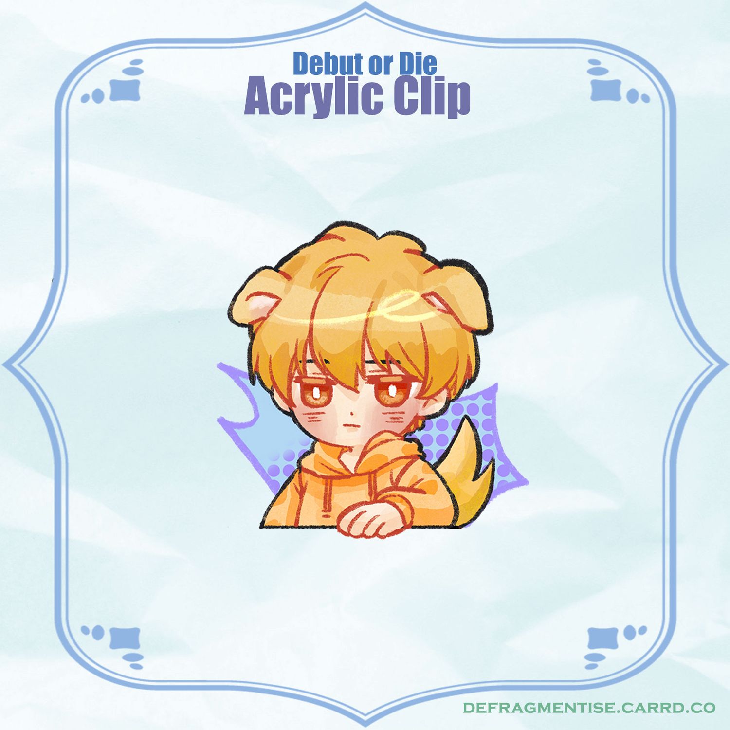 Debut or Die - Moondae Paper Clip
