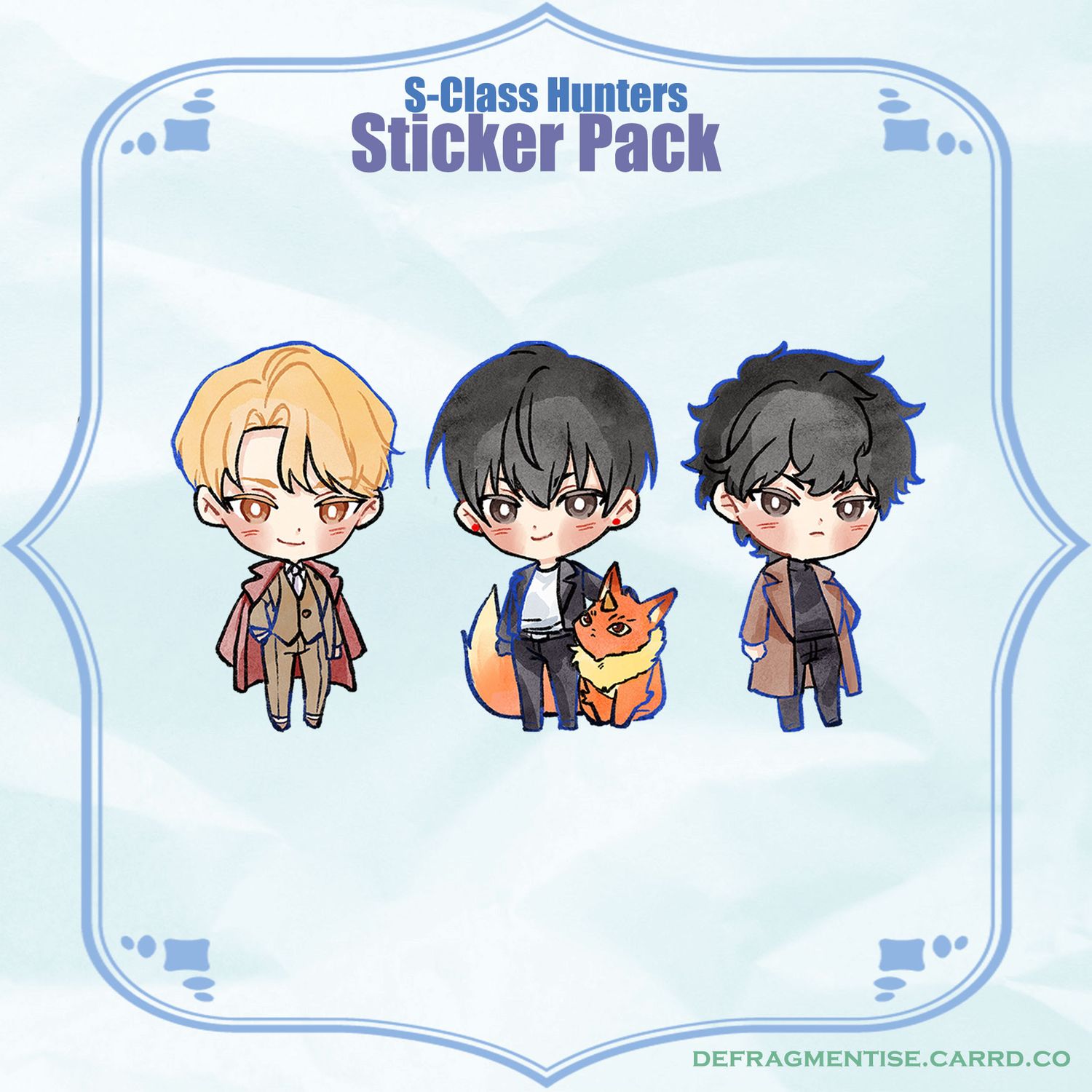 S-Class - Sticker pack of 3