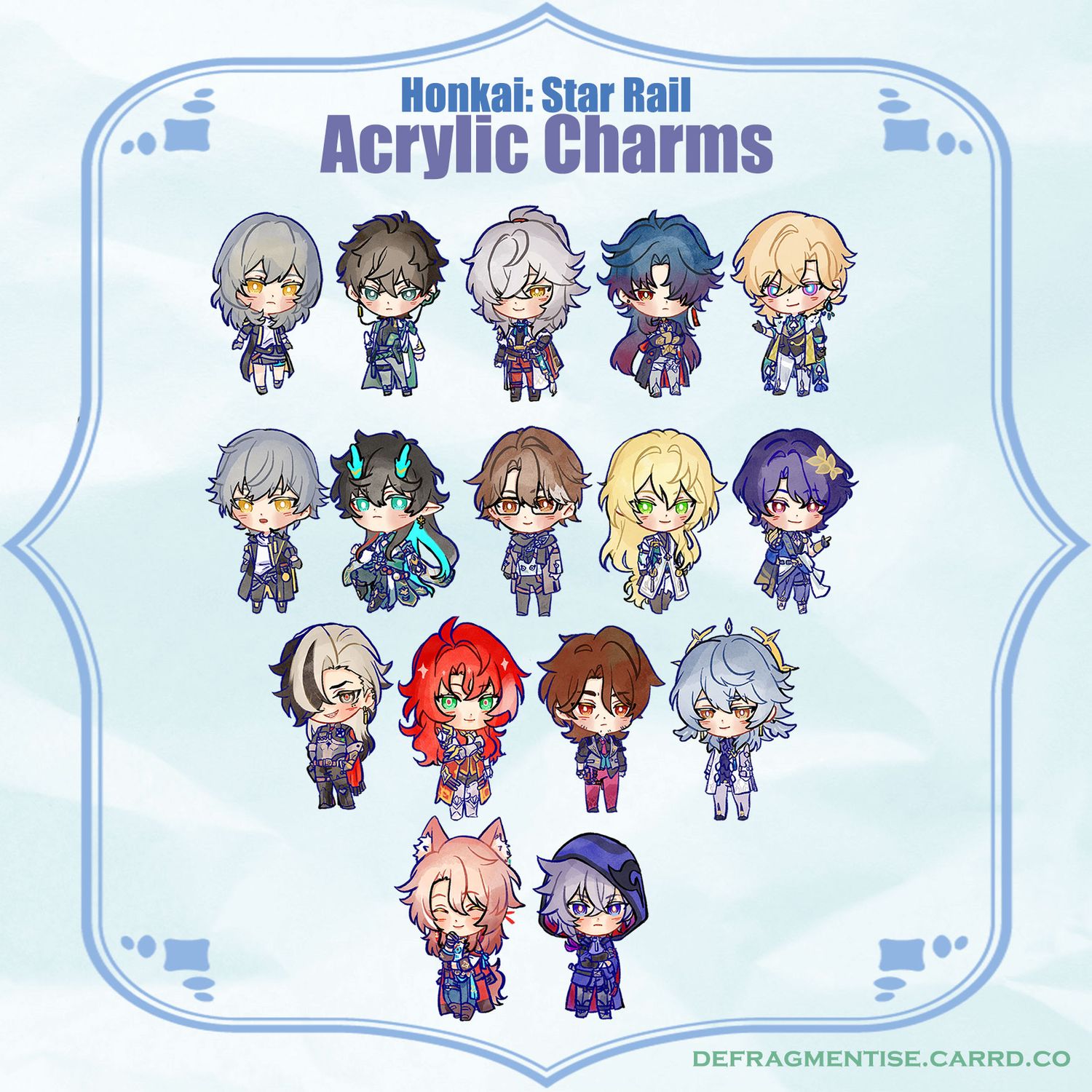 Honkai Star Rail - Acrylic Charm