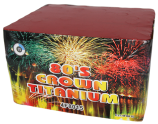 Bateria Crown Titanium 80 TIROS 20mm