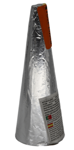 Cone prata 08 – 4,0m - Embalagem com 2 unidades