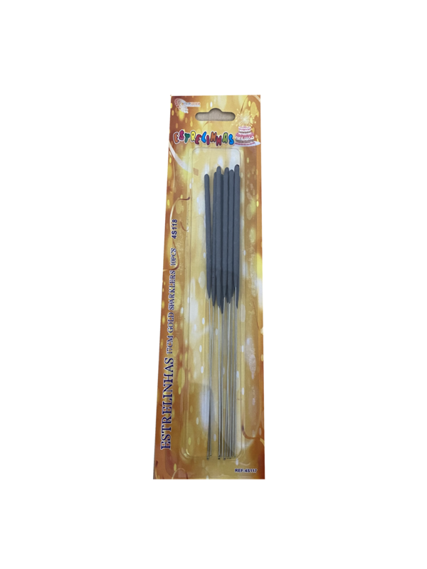 Sparklers 17cm  em Blister- 10 unidades