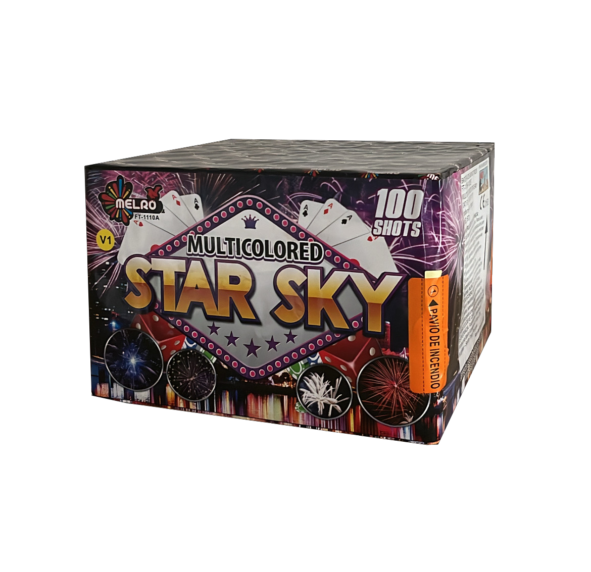 Bateria Star Sky 100 Disparos