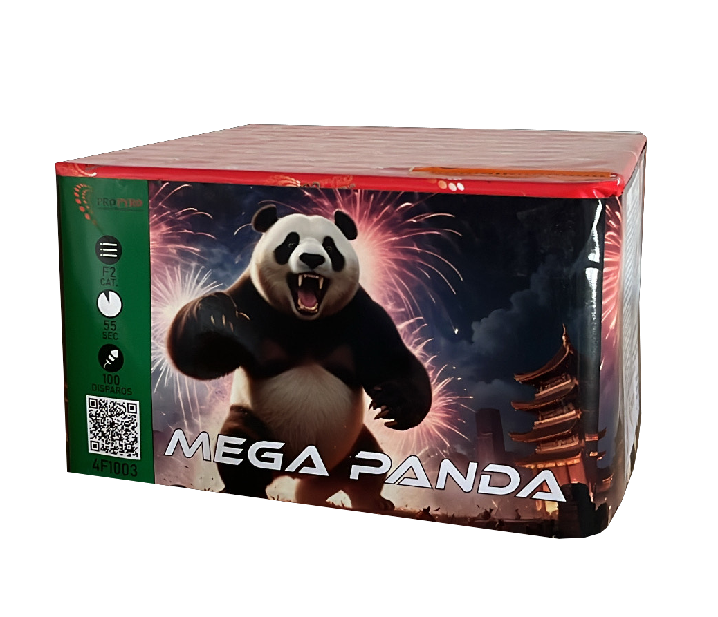 Promoção 8 Baterias Mega Panda 100 Disparos