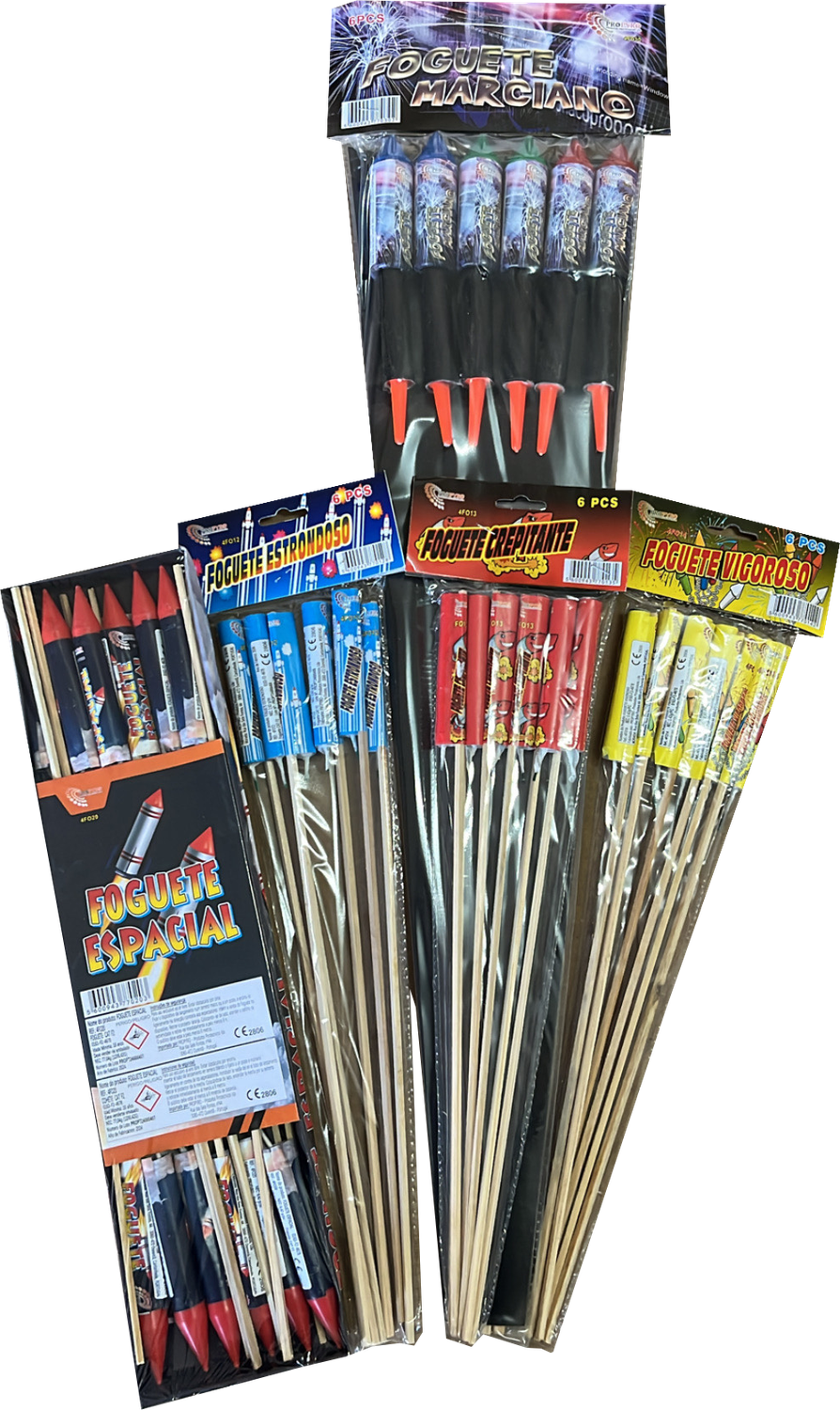 Pacote Promoção Foguetes