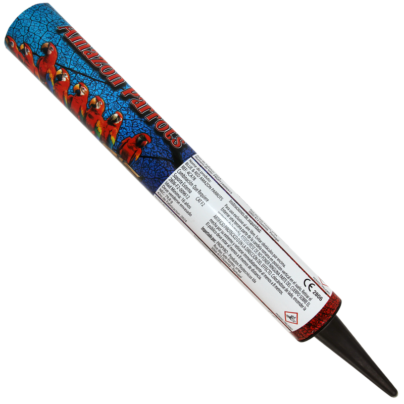 Candela 105´S Papagaios Azuis e Vermelhos