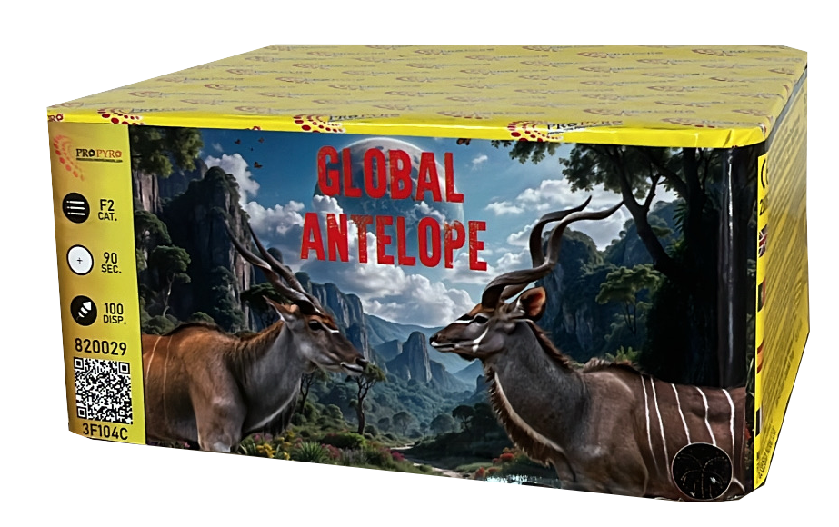 Bateria Global 100 Efeitos multicolores Bateria Global 100 Efeitos multicolores