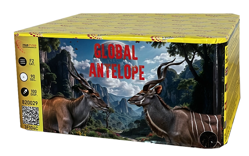 Bateria Global 100 Efeitos multicolores