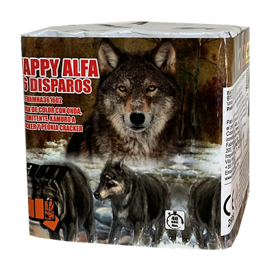 Promoção 18 Baterias Happy Alfa 36 Disparos