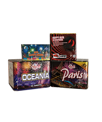 Pacote 4 Baterias Multicolores