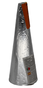 Caixa completa Cone prata  ref.08 4m - 24 unidades