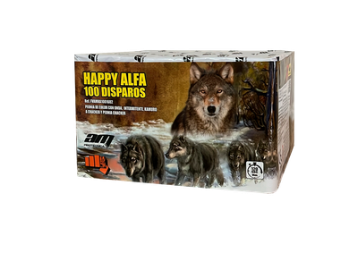 Promoção 12 Baterias Happy Alfa 100 Disparos