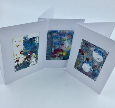 Card Set Hand painted (3)