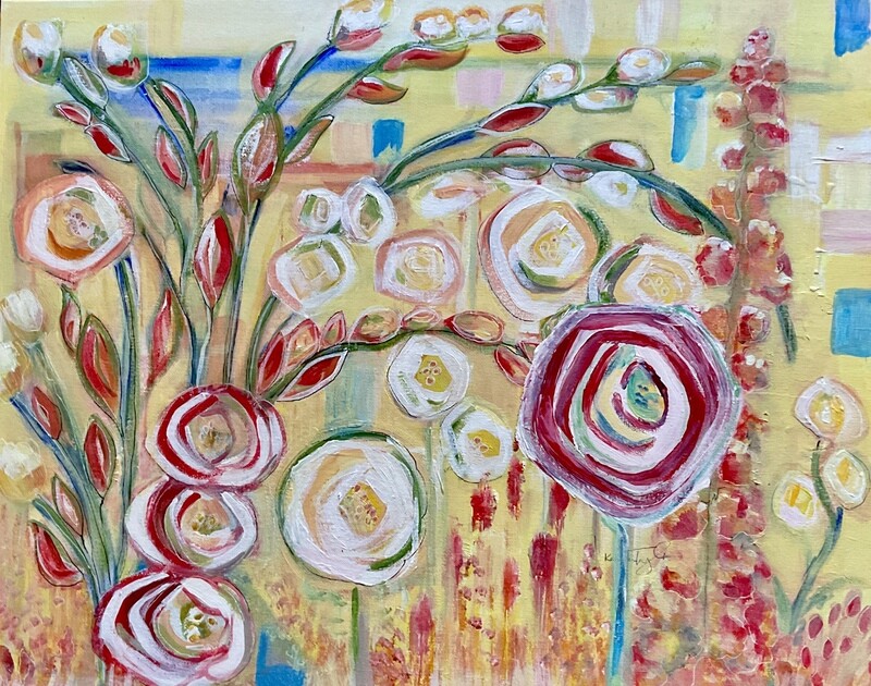 Print "Botanical Garden " Flower  Abstract