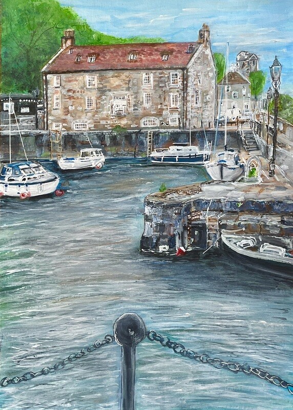 "Dysart Harbour" Large Print