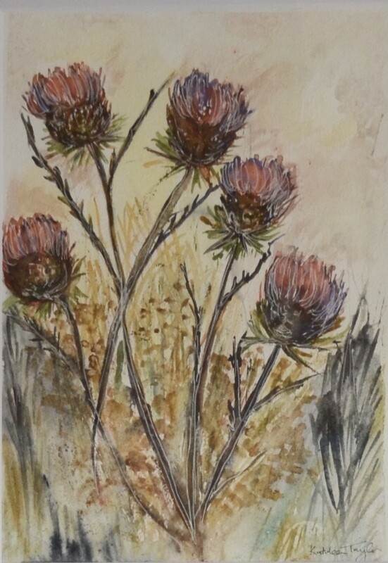 Print of "Thistles Dancing"