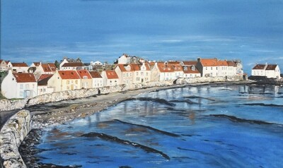 Print of "Pittenweem at Dusk"