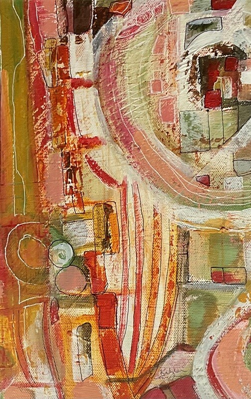 Original Abstract "Spring Fields"