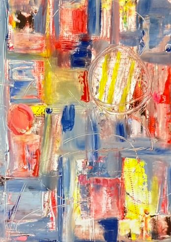 Special price"Spring has Sprung " Oil  original