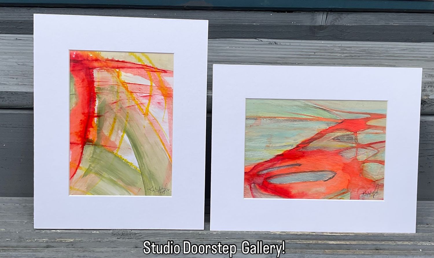 “Red Landscape Abstracts” “Red Landscape Abstracts”