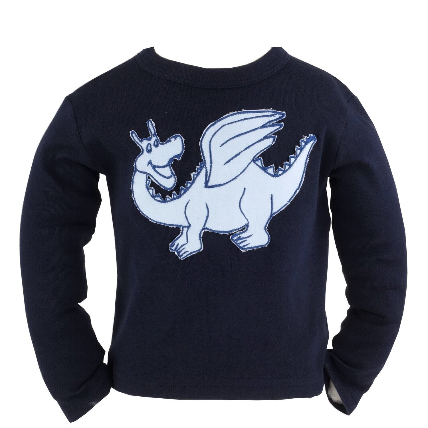 Shirt "Kleiner Drache" Lang oder Kurzarm, Personalisierbar