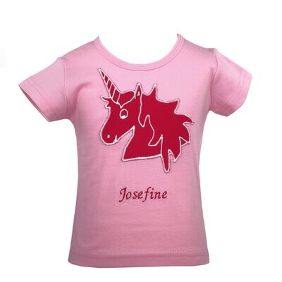 Shirt "Little Unicorn" Lang oder Kurzarm, Personalisierbar