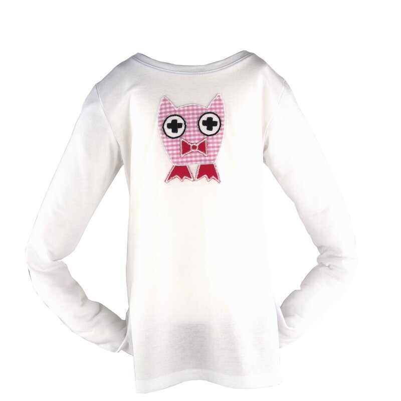 Shirt "Monster- Eule" Lang oder Kurzarm, Personalisierbar
