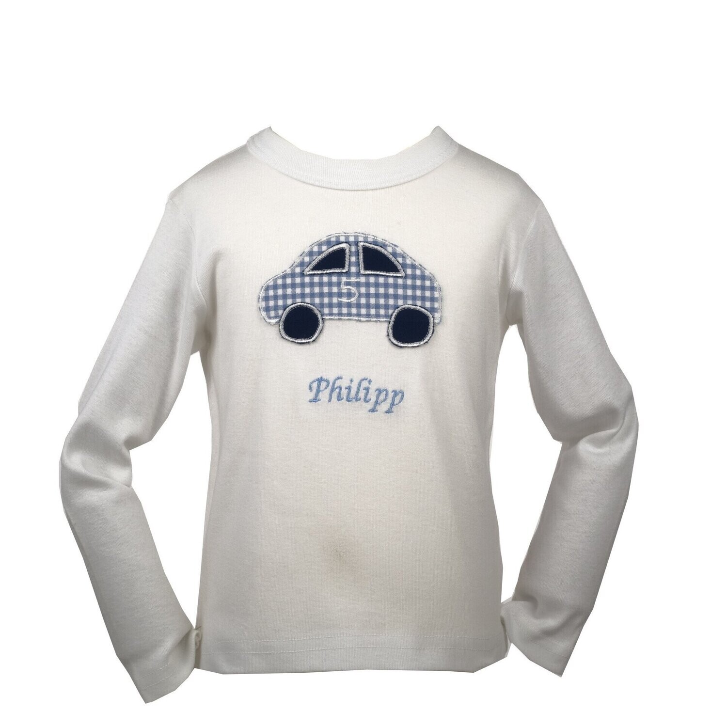 Shirt " Rennfahrer" Lang oder Kurzarm, Personalisierbar