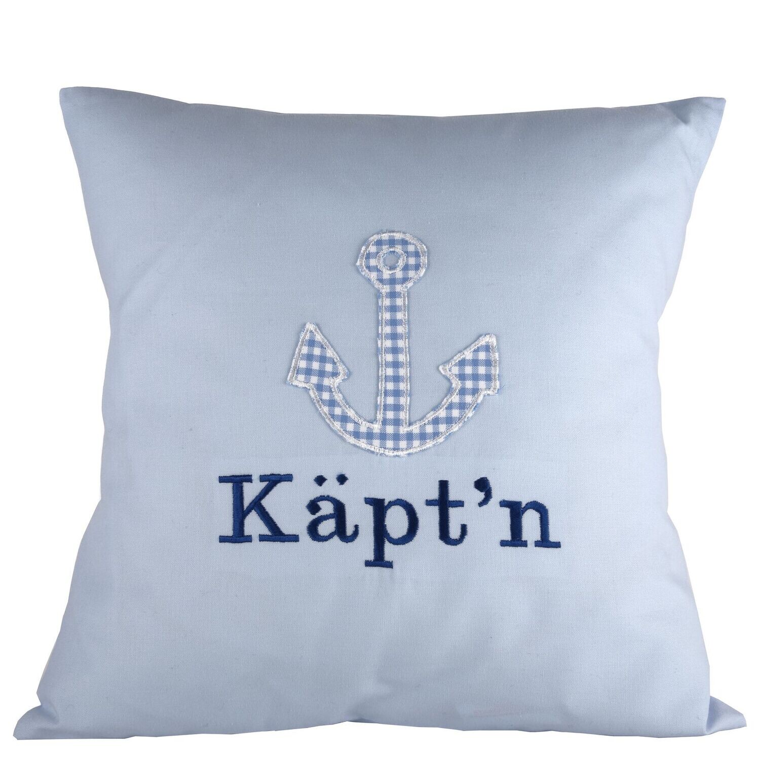 Kissen "Käpt'n" 40 x 40 cm