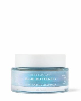 Blue Butterfly Enzyme Sleep Mask